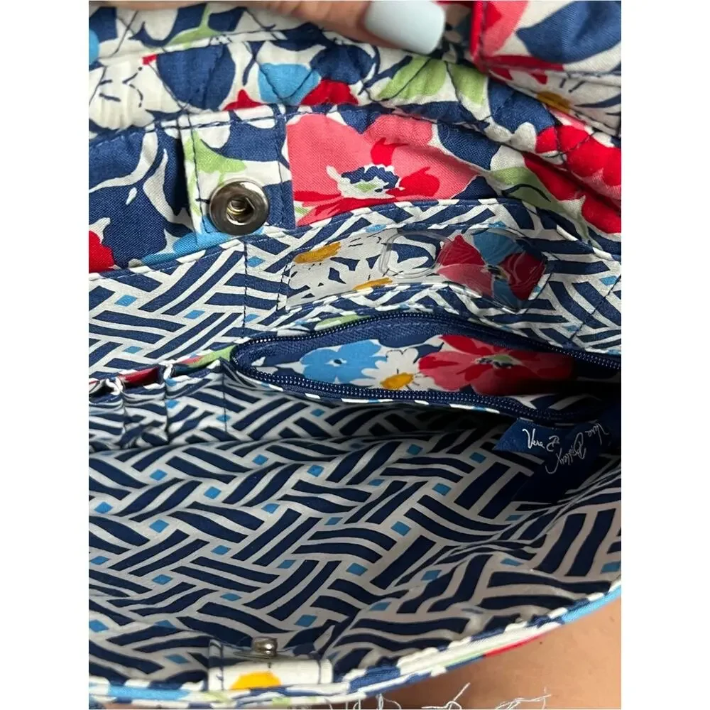Vera Bradley Summer cottage Quilted Floral Laptop Tote bag